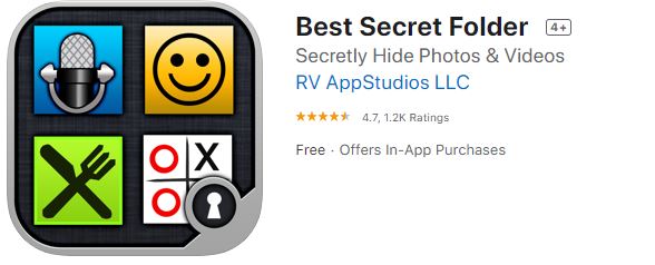 Best Secret Folder app